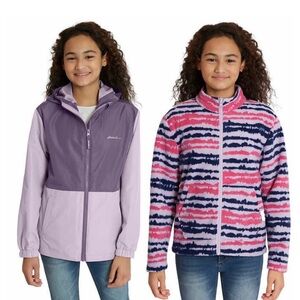 Eddie Bauer Youth Light Weight 3-in-1 Jacket Large 14/16